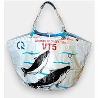 REFISHED fair fashion Tasche 'SOULMATE' - upcycelte Fischfuttersäcke