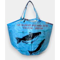 REFISHED fair fashion Tasche 'SOULMATE' - upcycelte Fischfuttersäcke