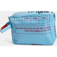REFISHED fair fashion Necessaire 'WASH ME' - upcycelte Fischfuttersäcke