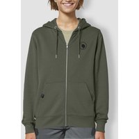 little kiwi Frau Hoodie, "Kleiner Kiwi", Khaki