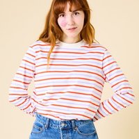 popeia Damen Langarmshirt aus Bio-Baumwolle