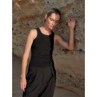 WOTE Damen geripptes Tanktop New Shape aus Bio-Baumwolle