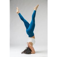 YogiLiebe Yoga Legging "Maitri" aus Bio-Baumwolle V high waist Bund