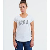 GARY MASH Shirt Asheville Friends not Food aus Bio-Baumwolle