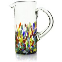 GLOBO Fair Trade Krug LIMONADA aus Recyclingglas, mundgeblasen, verschiedene Designs