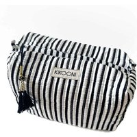 KIKOONI Handgefertigte kleine Kosmetiktasche "Small K "