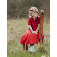 Marraine Kids T-Shirtkleid mit Tellerrock aus Bio Baumwolle "ORIGAMI"