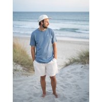 FUXBAU Männer fux Azul T-Shirt - blau meliert