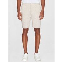 KnowledgeCotton Apparel Loose Herringbone Leinen SHORTS