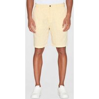 KnowledgeCotton Apparel Loose Herringbone Leinen SHORTS