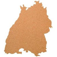 Kork-Deko Baden Württemberg als Pinnwand aus Kork XXL ca. 80x50 cm