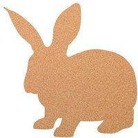 Kork-Deko Hase als Pinnwand aus Kork XXL ca. 80x50 cm