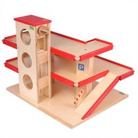 Beck Holzspielzeug Parkhaus mit Aufzug Beck Holzspielzeug Parkhaus mit Aufzug