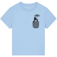 päfjes Pinguin Paul mit Schirm - Fair Bio Vegan - Frauen T-Shirt