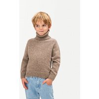 Matona Klassischer Rollkragenpullover für Kinder aus recycelter Wolle / Turtleneck Sweater
