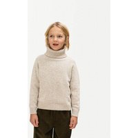 Matona Klassischer Rollkragenpullover für Kinder aus recycelter Wolle / Turtleneck Sweater