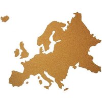 Kork-Deko Europa als Pinnwand aus Kork XXL ca. 85x60 cm
