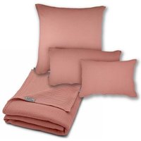 Hutch&Putch Musselin-Sommerbundle für warme Nächte (Sommerdecke 220x135 + Kopfkissenbezug nach Wahl) aus 100% Bio-Baumwolle - Handmade in Germany und Europa