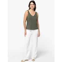 YTWOO Umweltfreundliches Top aus Leinen für Damen