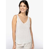 YTWOO Umweltfreundliches Top aus Leinen für Damen