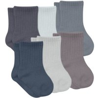 bistyle Socken 6er-Pack für Babys Babysocken Jungen Mädchen Kurzsocken gerippt