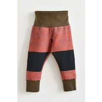 Babbily Robuste Kinderleggings mit verstärkten Knien - mitwachsend. Jeans Optik
