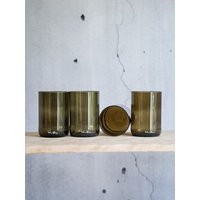 MaBe Trinkglas 450ml - nachhaltige & witzige Geschenkidee - 4er Set