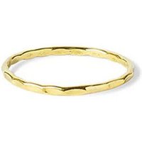 ting goods Zarter Ring gehämmert, aus Messing oder Sterling Silber