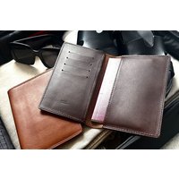 Pack & Smooch Passhülle, Reisepasshülle aus Leder Passport Cover