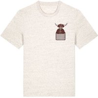 päfjes Ray Galloway - Fair Wear Unisex / Männer Bio T-Shirt - Eco Heather