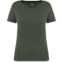 YTWOO Ausgewaschenes Damen T-Shirt aus 100% Bio-Baumwolle