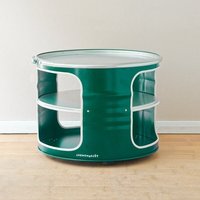 Bob - Couchtisch aus einem Hamburger Ölfass - verschiedene Farben - Lockengelöt Bob - Couchtisch aus einem Hamburger Ölfass - verschiedene Farben - Lockengelöt