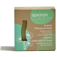 apeiron Pflanzenöl-Seife Brahmi 100g - Entspannung für trockene Haut