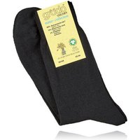 grödo Gemütliche Wollsocken mit Baumwollanteil, alles Bio, für Damen und Herren (3er Pack)
