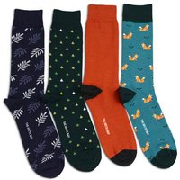 The Arctic Bay Baumwollsocken aus Bio-Baumwolle – Shinrin Edition (4er Set)