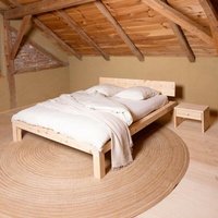 YAK holzraum Bett Zirbenholz YARON aus Massivholz