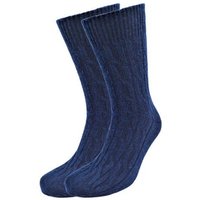 BLS Organic 2er Pack Jaquard Design GOTS zertifizierte Bio-wolle Kinder Socken