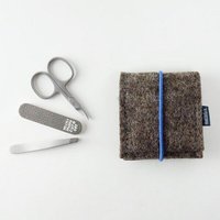 matilda k. manufaktur mini-maniküre-set 'ella' aus Wollfilz mit Rundgummi-Verschluß in vielen Farben
