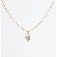 feinformart Kette mit Holzanhänger 'Leaf'