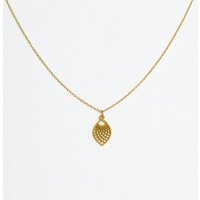feinformart Kette mit Holzanhänger 'Leaf'
