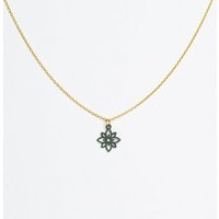 feinformart Kette mit Holzanhänger 'Flower Mini'