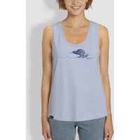 little kiwi Damen Top, "Kiwi", Serene Blue