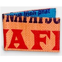 REFISHED fair fashion Börse 'MINI WALLET' - upcycelte Fischfuttersäcke
