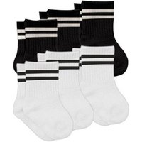 bistyle Socken 6er-Pack für Babys Babysocken Jungen Mädchen Kurzsocken gerippt