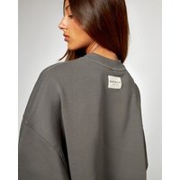 noemvri fashion label Cropped Sweater Olivia grau