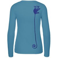 HANDGEDRUCKT "Teeny Weeny Goblin" Frauen Longsleeve Neutral