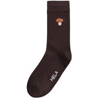 MELA Gerippte Socken Stickerei 1 Paar
