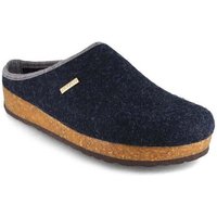 Tuffeln Vegane Hausschuhe im Tiroler Clogs Design - Unisex Filzpantoffeln mit Korkfußbett