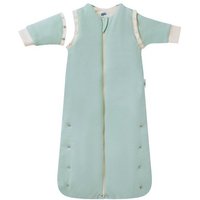 Mababu 2.5 TOG Kugelschlafsack | Ganzjahres Babyschlafsack Bio-Baumwolle | Mitwachsend | Herbst & Winterschlafsack