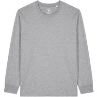 YTWOO Schweres Unisex Basic Langarmshirt aus 100% Biobaumwolle